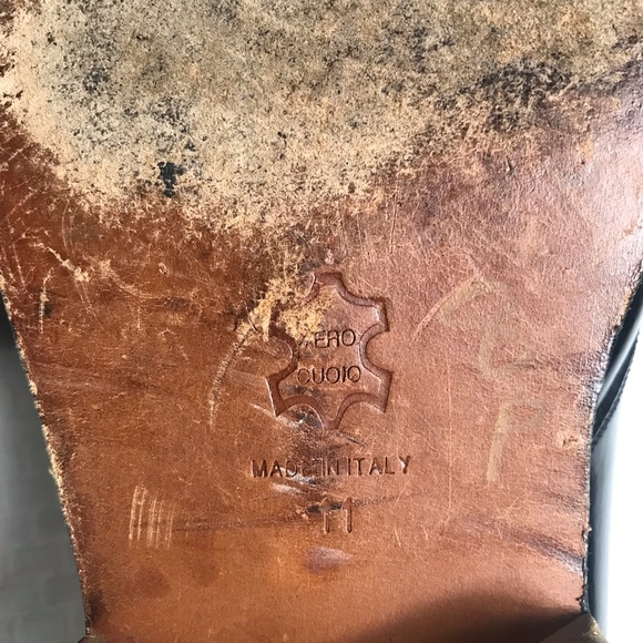 Brassboot Luxury Black Leather Monk-Strap Shoes - Picture 8 of 9